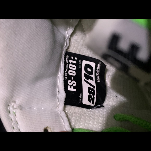 Bape x Marvel Hulk Bapesta - Picture 4 of 5